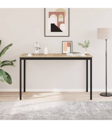 vidaXL Standing Bar Table Engineered Wood Rectangular — Colour: Sonoma oak, Size: 180 x 90 x 105 cm