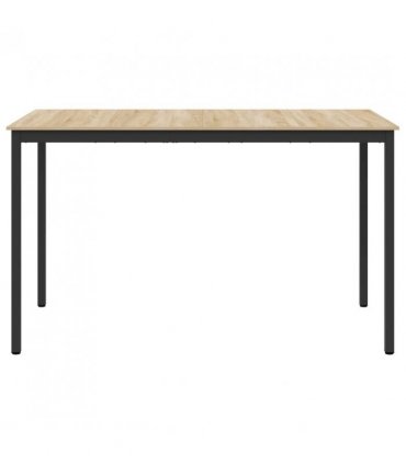 vidaXL Standing Bar Table Engineered Wood Rectangular — Colour: Sonoma oak, Size: 180 x 90 x 105 cm