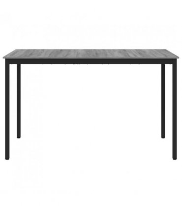 vidaXL Standing Bar Table Engineered Wood Rectangular — Colour: Grey sonoma, Size: 180 x 90 x 105 cm