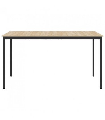 vidaXL Standing Bar Table Engineered Wood Rectangular — Colour: Sonoma oak, Size: 200 x 100 x 105 cm