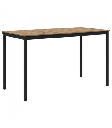 vidaXL Standing Bar Table Engineered Wood Rectangular — Colour: Artisan oak, Size: 180 x 90 x 105 cm