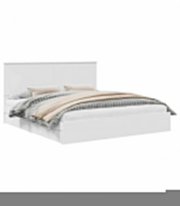 vidaXL Storage Bed with Headboard White 180 x 200 cm Engineered Wood — V0672007120