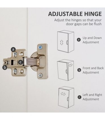 Particle Board 2-Drawer Wardrobe White/Oak
