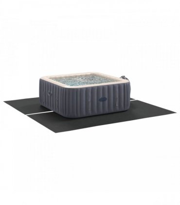 vidaXL Pool Ground Sheet 274 x 274 x 0.1 cm Non-woven Fabric — Colour: Black, Size: 274 x 274 cm