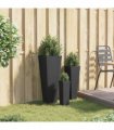vidaXL Outdoor Set 3 pcs Black Metal