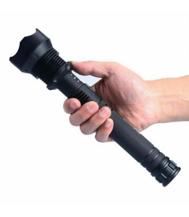 USB Recharge LED Flashlight 3 Lighting Modes Outdoor Camping Hiking Flashlight Work Light
