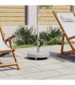 vidaXL Parasol Base Granite 30 kg Round Grey