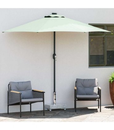 vidaXL Umbrella Base | Light Grey | Granite base | Standard | Umbrella Base