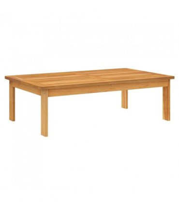 vidaXL Pallet Sofa Set | Natural Wood | Solid Acacia wood | Standard | Modular — Model: 4x corner + table