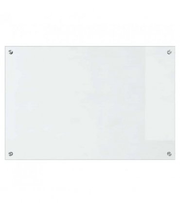 vidaXL Kitchen Backsplash 2 pcs Transparent 90 x 60 cm Tempered Glass — Size: 90 x 60 x 0.8 cm