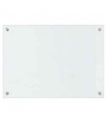 vidaXL Kitchen Backsplash 2 pcs Transparent 70 x 50 cm Tempered Glass — Size: 70 x 50 x 0.8 cm