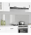 vidaXL Kitchen Backsplash 2 pcs Transparent 80 x 50 cm Tempered Glass — Size: 80 x 50 x 0.8 cm