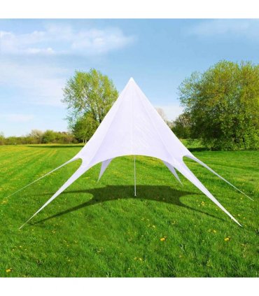 vidaXL Gazebo Hexagon Star Garden Pavilion 14m — Size: 14 m