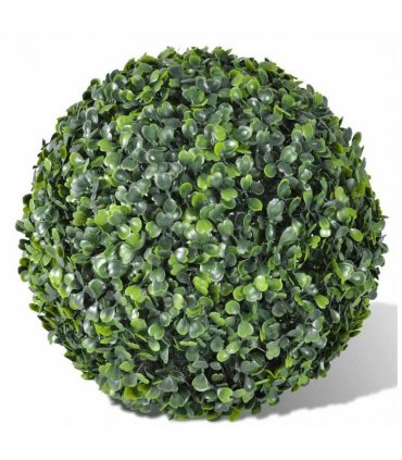 vidaXL Boxwood Ball Artificial Leaf Topiary Ball 35 cm 2 pcs
