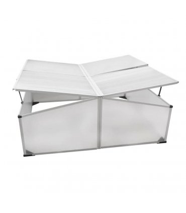 vidaXL Cold Frame 4 Lids 108x110x41 cm — Size: 108 x 41 x 110 cm