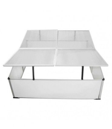 vidaXL Cold Frame 4 Lids 108x110x41 cm — Size: 108 x 41 x 110 cm