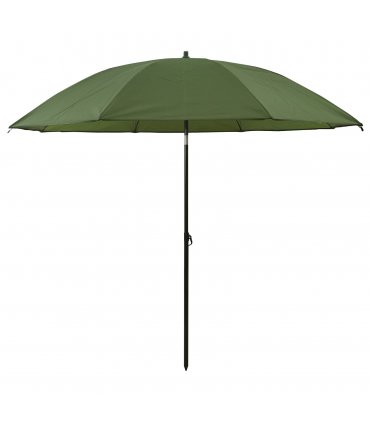 vidaXL Fishing Umbrella Yellow Army 300 x 240 cm Oxford Polyester