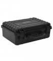 vidaXL Portable Flight Case Black 47x36x18 cm PP — Size: 47 x 36 x 18 cm