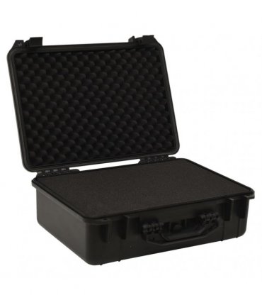 vidaXL Portable Flight Case Black 47x36x18 cm PP — Size: 47 x 36 x 18 cm