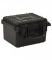vidaXL Portable Flight Case Black 27x25x18 cm PP — Size: 27 x 25 x 18 cm