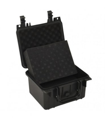vidaXL Portable Flight Case Black 27x25x18 cm PP — Size: 27 x 25 x 18 cm