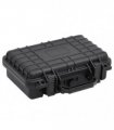 vidaXL Portable Flight Case Black 30x22x10 cm PP — Size: 30 x 22 x 10 cm