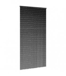 vidaXL Insect Door Curtain Dark Grey 90x220 cm Bamboo — Size: 90 x 220 cm