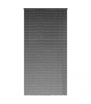 vidaXL Insect Door Curtain Dark Grey 90x220 cm Bamboo — Size: 90 x 220 cm