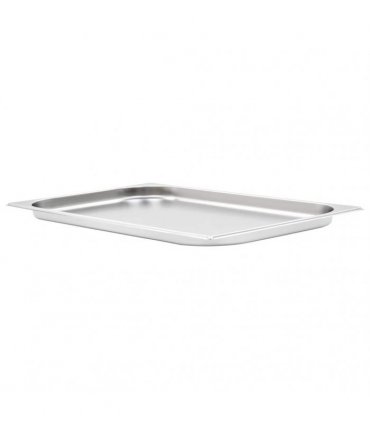 vidaXL Gastronorm Containers 4 pcs GN 1/1 20 mm Stainless Steel — Size: 530 x 325 x 20 mm