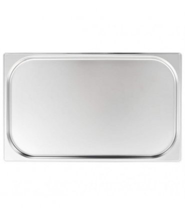 vidaXL Gastronorm Containers 4 pcs GN 1/1 20 mm Stainless Steel — Size: 530 x 325 x 20 mm