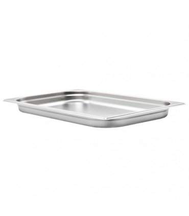 vidaXL Gastronorm Containers 4 pcs GN 1/1 40 mm Stainless Steel — Size: 530 x 325 x 40 mm