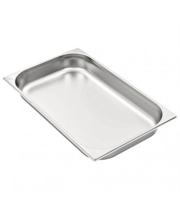 vidaXL Gastronorm Containers 4 pcs GN 1/1 65 mm Stainless Steel — Size: 530 x 325 x 65 mm