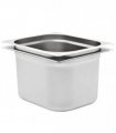vidaXL Gastronorm Containers 2 pcs GN 1/2 200 mm Stainless Steel — Size: 325 x 265 x 200 mm
