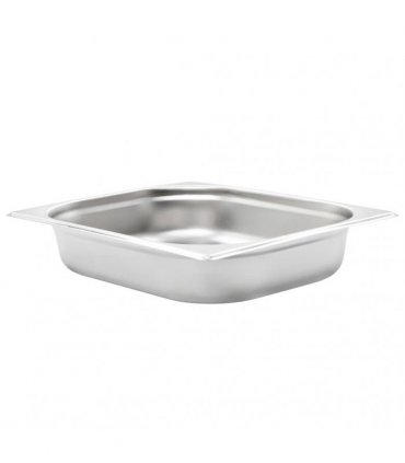 vidaXL Gastronorm Containers 4 pcs GN 1/2 65 mm Stainless Steel — Size: 325 x 265 x 65 mm