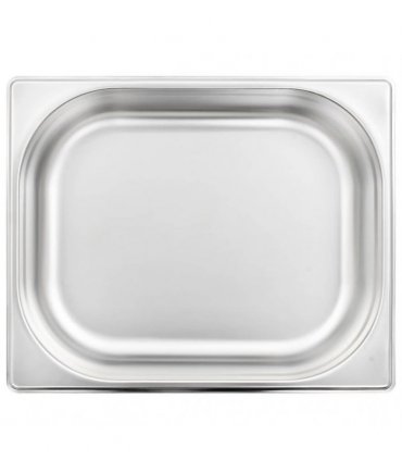vidaXL Gastronorm Containers 4 pcs GN 1/2 65 mm Stainless Steel — Size: 325 x 265 x 65 mm
