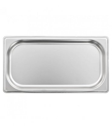 vidaXL Gastronorm Containers 12 pcs GN 1/3 20 mm Stainless Steel — Size: 325 x 176 x 20 mm