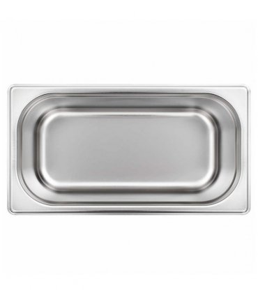 vidaXL Gastronorm Containers 4 pcs GN 1/3 150 mm Stainless Steel — Size: 325 x 176 x 150 mm