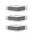vidaXL Gastronorm Containers 12 pcs GN 1/4 20 mm Stainless Steel — Size: 265 x 162 x 20 mm