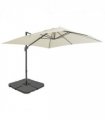 vidaXL Garden Parasol with Portable Base Sand — V0672022441