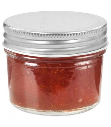 vidaXL Glass Jam Jars with Silver Lids 48 pcs 110 ml