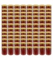 vidaXL Glass Jam Jars with Gold Lid 96 pcs 230 ml