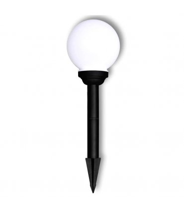 vidaXL Outdoor Pathway Lamps 4 pcs LED 15 cm with Ground Spike