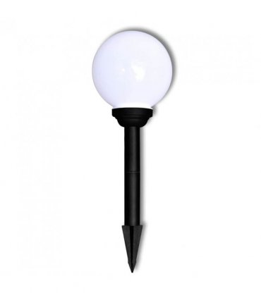 vidaXL Outdoor Pathway Lamps 3 pcs LED 20 cm with Ground Spike