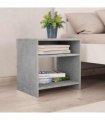 vidaXL Bedside Cabinet Concrete Grey 40x30x40 cm Engineered Wood