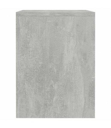 vidaXL Bedside Cabinets 2 pcs Concrete Grey 40x30x40 cm Engineered Wood