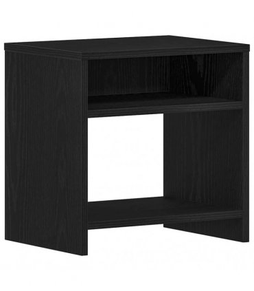 vidaXL Bedside Cabinets 2 pcs Black Oak 40x30x40 cm Engineered Wood