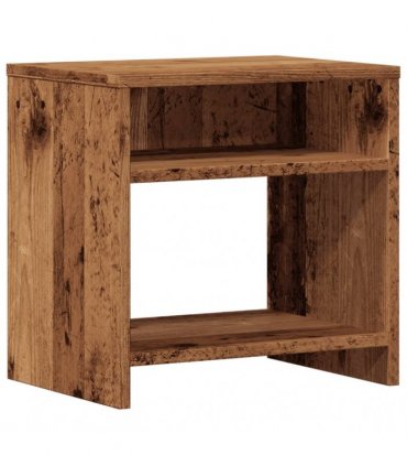 vidaXL Bedside Cabinets 2 pcs Old Wood 40x30x40 cm Engineered Wood