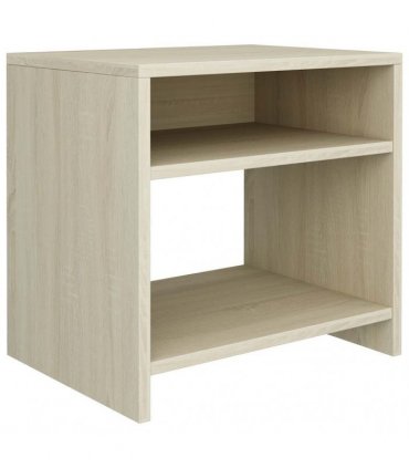 vidaXL Bedside Cabinets 2 pcs Sonoma Oak 40x30x40 cm Engineered Wood