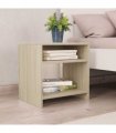 vidaXL Bedside Cabinet Sonoma Oak 40x30x40 cm Engineered Wood