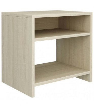 vidaXL Bedside Cabinet Sonoma Oak 40x30x40 cm Engineered Wood